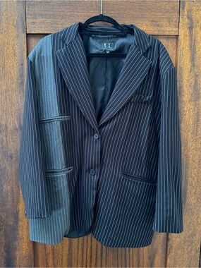 Absence of Colour Ophie Oversized Pinstripe Blazer